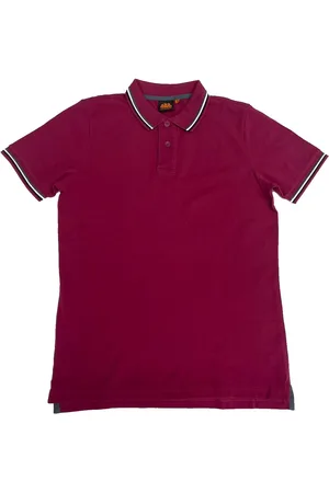 Sundek Polo Bordeaux In Cotone Con Righe