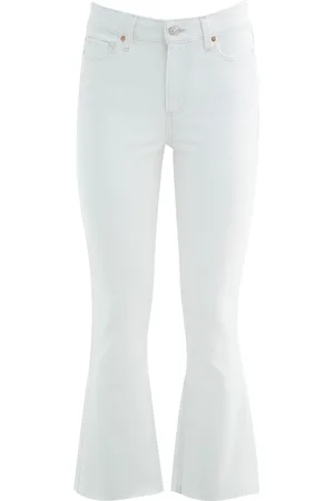 Paige Jeans Colette Crop Flare In Cotone