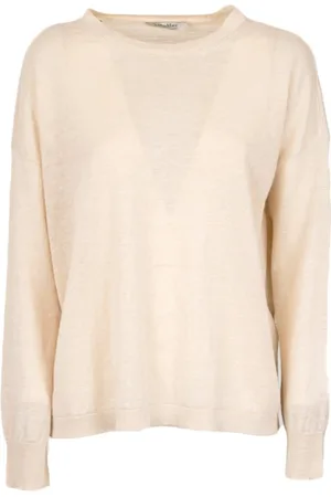 Max Mara Maglia "ondina" In Filato Di Lino