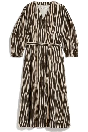 Max Mara Abito "pomelia" In Voile Di Cotone