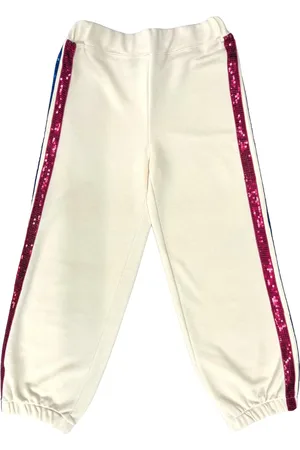 Mariuccia Pantalone Tuta Panna In Felpa Di Cotone