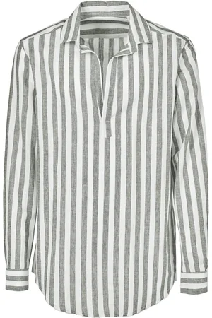 D.A. Daniele Alessandrini Camicia A Righe In Lino E Cotone