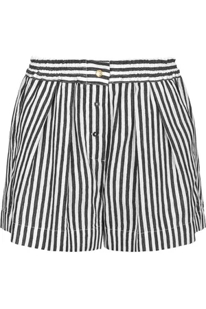 Pinko Shorts "sibilla" In Jacquard Rigato