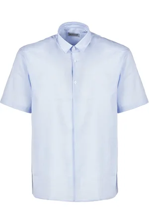 D.A. Daniele Alessandrini Camicia Azzurra In Cotone