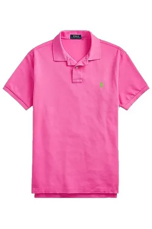 Ralph Lauren Polo In Cotone Con Ricamo Logo Frontale