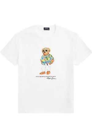 Ralph Lauren Tshirt Bianca In Cotone