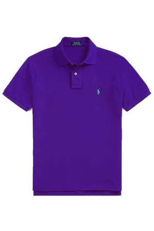 Ralph Lauren Polo In Cotone Con Ricamo Logo Frontale