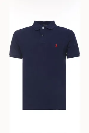 Ralph Lauren Polo In Cotone Con Ricamo Logo Frontale