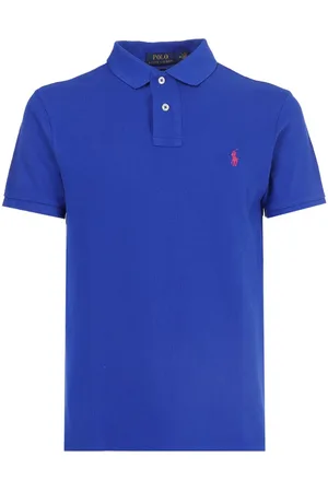 Ralph Lauren Polo In Cotone Con Ricamo Logo Frontale