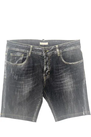 YES Bermuda In Di Cotone Nero