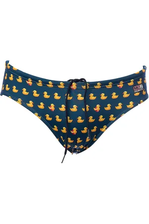 MC2 SAINT BARTH Slip Mare Cayo Ducky Con Applicazione Logo Frontale