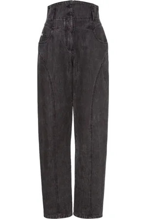 Alberta Ferretti Jeans In Denim Di Cotone
