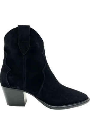ANNA F. Stivaletto Camperos In Velour