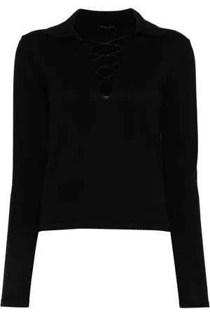 Roberto Collina Maglia Nera In Lana
