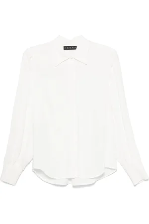 ICONA Camicia Panna In Crepe