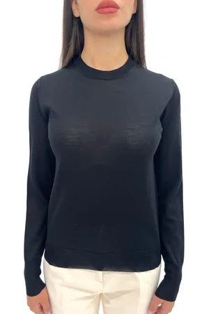 Roberto Collina Maglia Nera In Lana