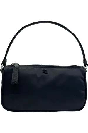 Ralph Lauren Borsa Nera In Tessuto