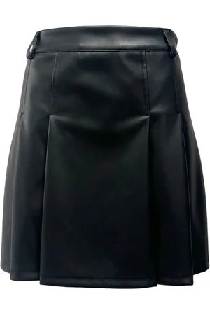 Kaos Mini Gonna Nera In Similpelle