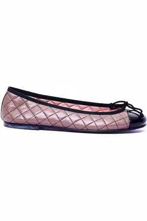 Pretty Ballerinas Ballerina Rosa Cipria Con Fantasia A Rombo
