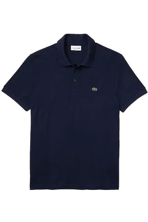 Lacoste Polo In Cotone Con Ricamo Logo Frontale