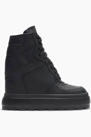 Casadei High Top Leather Sneakers - Donna Sneakers 35
