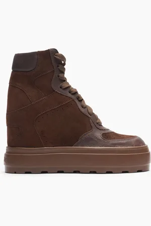 Casadei High Top Suede Sneakers - Donna Sneakers 35