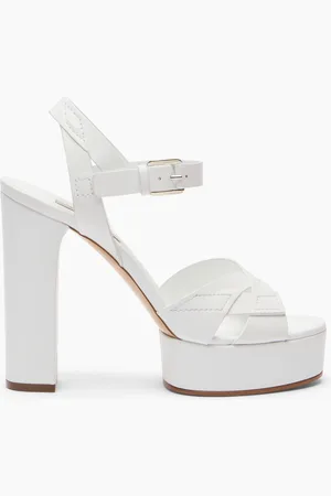 Casadei Betty Leather Platforms Sandals - Donna Plateau 35