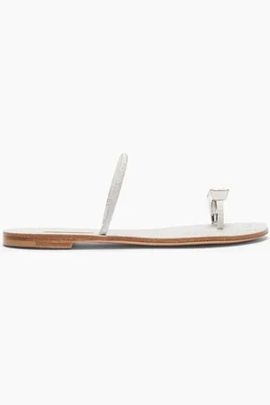 Casadei Soraya Solar Eclipse Flat Sandals - Donna Flats e Mocassini 36