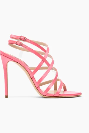 Casadei Julia Satin Cage Sandals - Donna Sandali 36