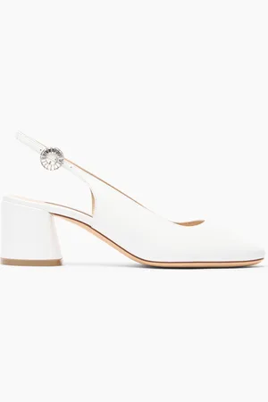 Casadei Cleo Leather Slingbacks - Donna Décolleté E Slingback 35