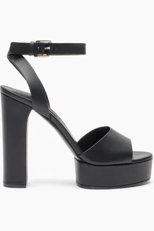 Casadei Betty Leather Platforms Sandals - Donna Plateau 35