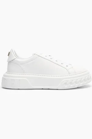 Casadei Off Road Leather Sneakers - Donna Sneakers 35