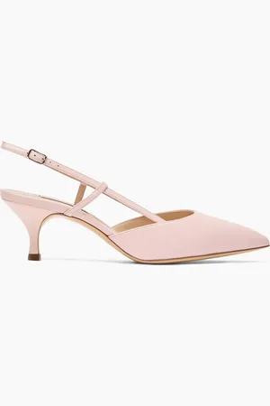 Casadei Julia Kitten Leather Slingbacks - Donna Décolleté E Slingback 36