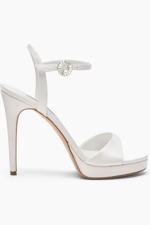 Casadei Michelle Satin Sandals - Donna Plateau 35