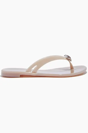 Casadei Jelly Jeweled Pvc Flip Flops - Donna Flats e Mocassini 35