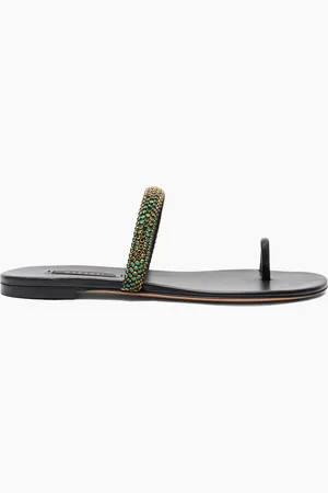 Casadei Flat Olympo Sandals - Donna Flats e Mocassini 36