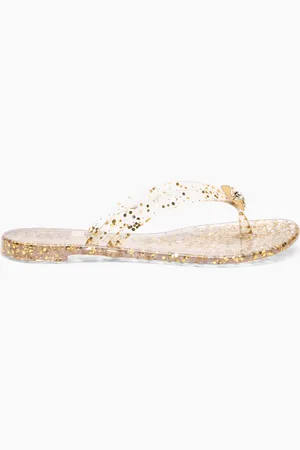 Casadei Jelly Glitter Flip Flops - Donna Flats e Mocassini 36