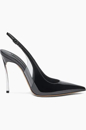 Casadei Superblade Patent Leather Slingbacks - Donna Décolleté E Slingback 36