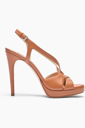 Casadei Michelle Leather Sandals - Donna Plateau 35
