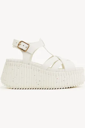 Chloé Sandali con zeppa Nama Taglia 41 100% Pelle di bovino