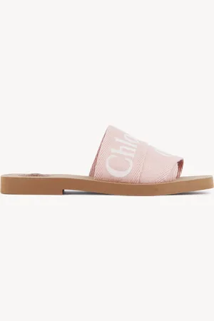 Chloé Sabot Woody Taglia 39 90% Lino, 10% Poliestere