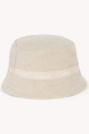 Chloé Cappello alla pescatora Rosa Taglia 52 100% Juta