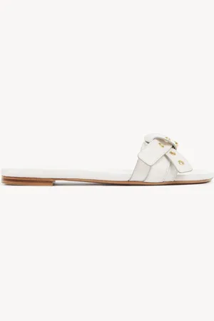 Chloé Sabot piatti Mae Taglia 35 100% Pelle di vitello