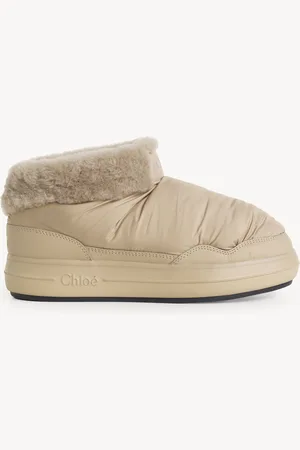 Chloé Stivaletti Susanna Taglia 40 100% Poliestere, Pelle di bovino, Pelle di pecora
