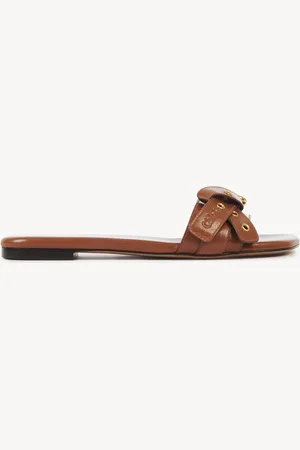 Chloé Sabot piatti Mae Taglia 40 100% Pelle di vitello
