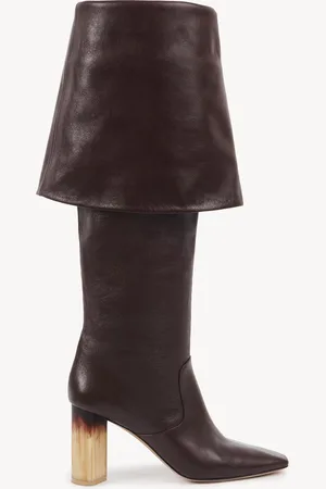 Chloé Stivali con tacco Georgia Taglia 37 100% Pelle di vitello