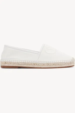 Chloé Espadrillas Isla Taglia 41 100% Cotone, Pelle di vitello