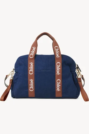 Chloé Borsa per il cambio Blu Taglia OneSize 100% Cotone