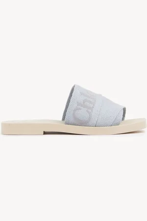Chloé Sabot Woody Taglia 36 90% Lino, 10% Poliestere