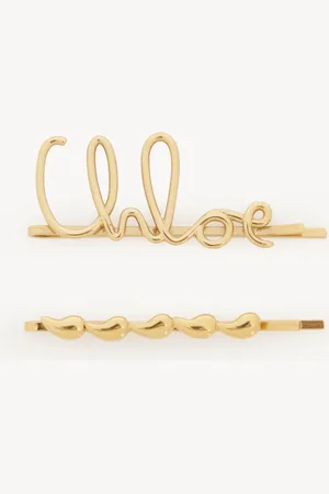 Chloé Fermagli per capelli Chloé Iconic Taglia OneSize 100% Ottone